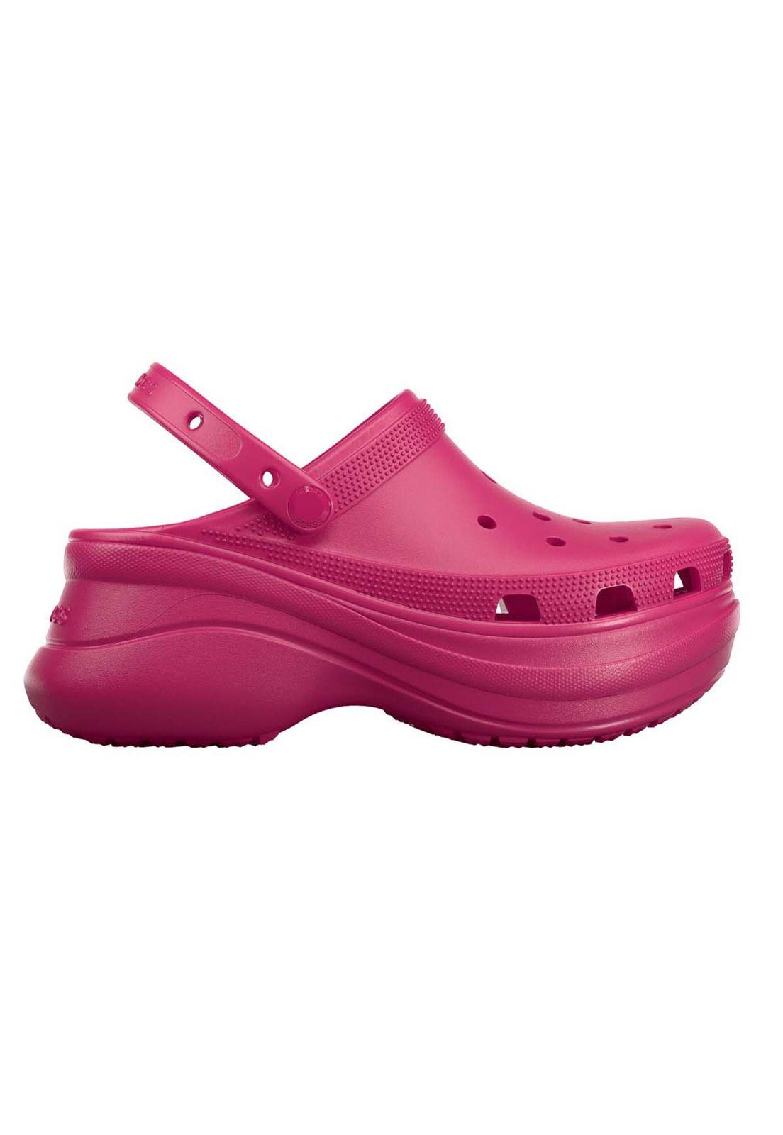 Zueco Crocs Mujer Bae Clog Rosado-0