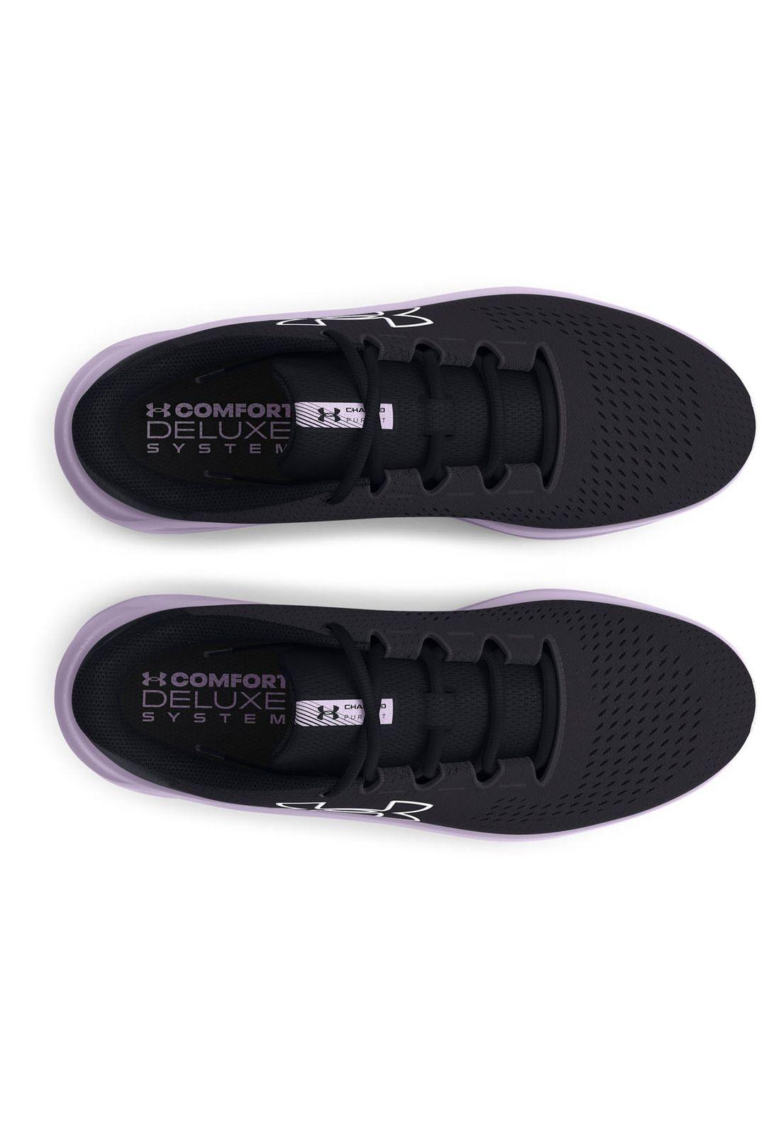 Zapatillas Run Chrged Pursuit 3 mujer Gris-4