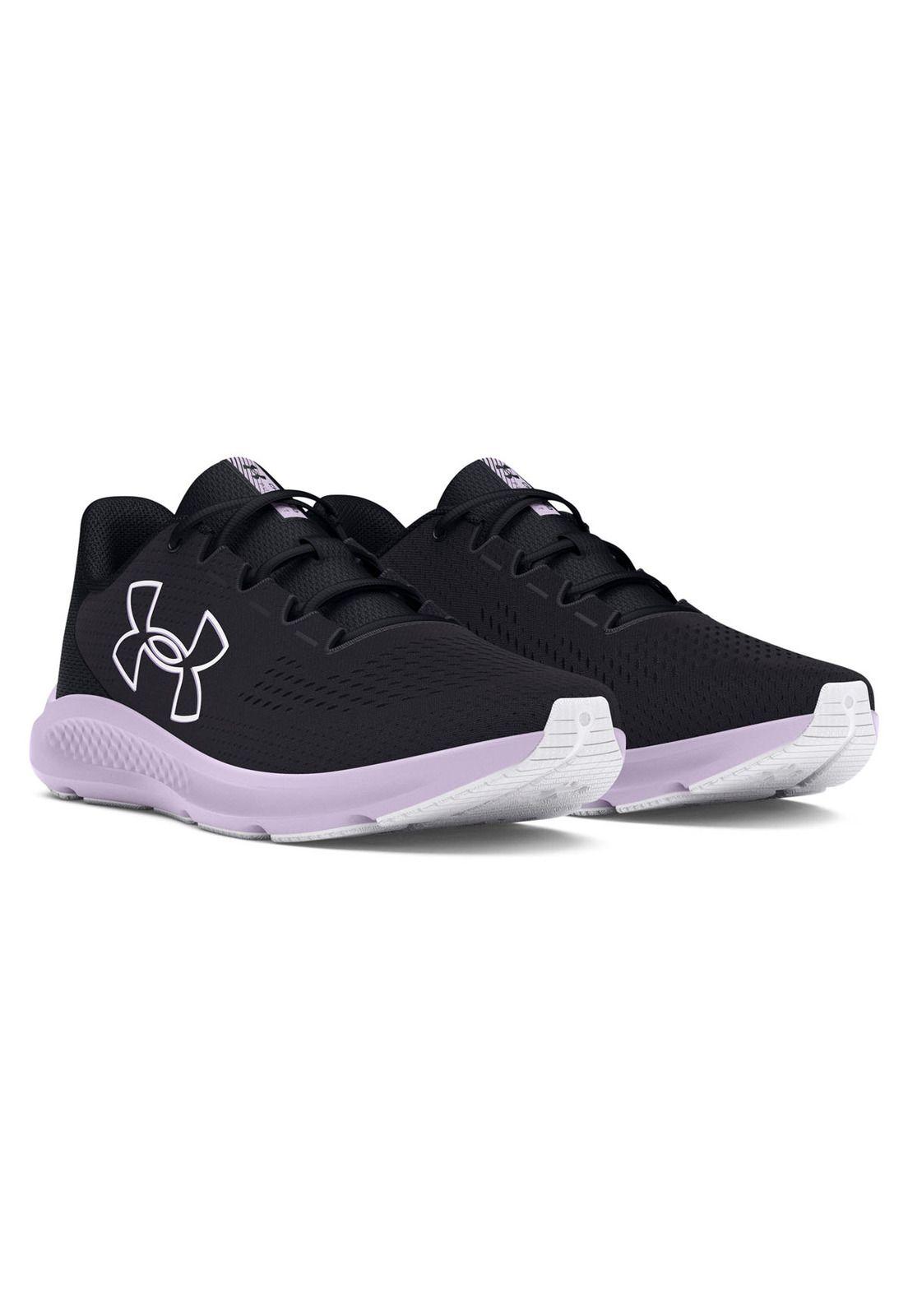Zapatillas Run Chrged Pursuit 3 mujer Gris-5