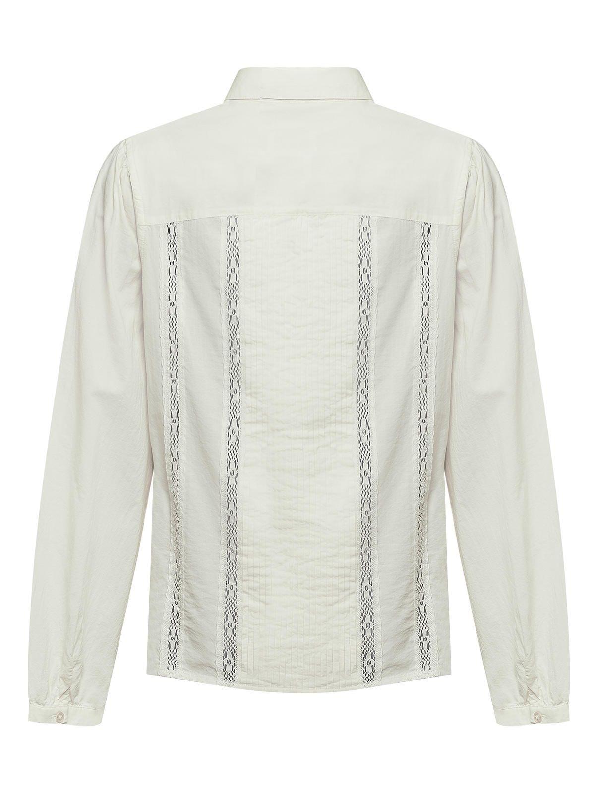 Blusa Algodón Orgánico Mujer Serpent Blanco -1