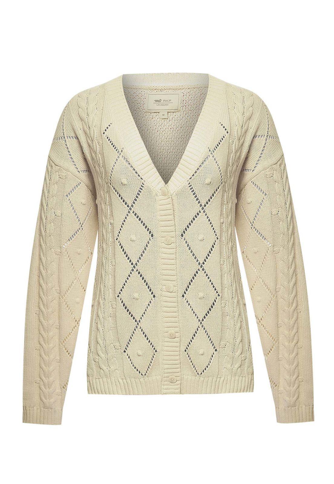 Sweater Algodón Orgánico Mujer Nit Blanco -0