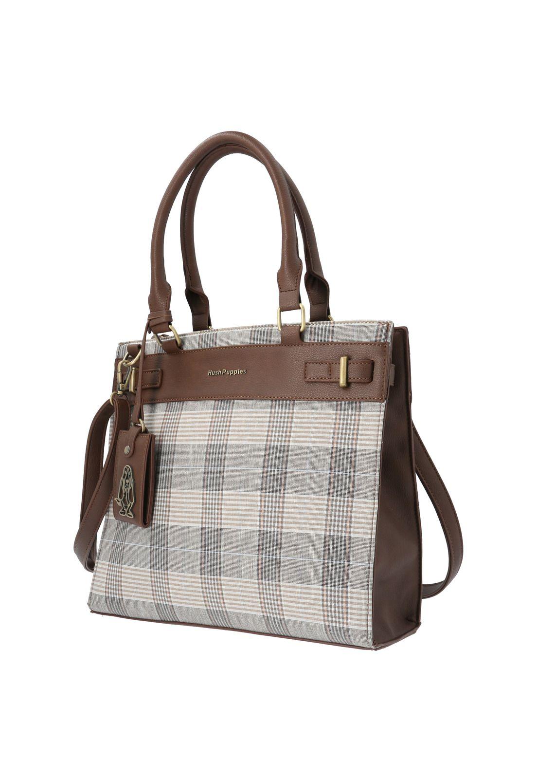 Cartera Tote Mujer Barly Multicolor Café-1