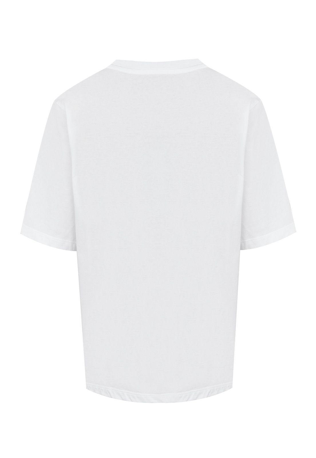 Polera Algodón Orgánico Blanco Lates Mujer -1