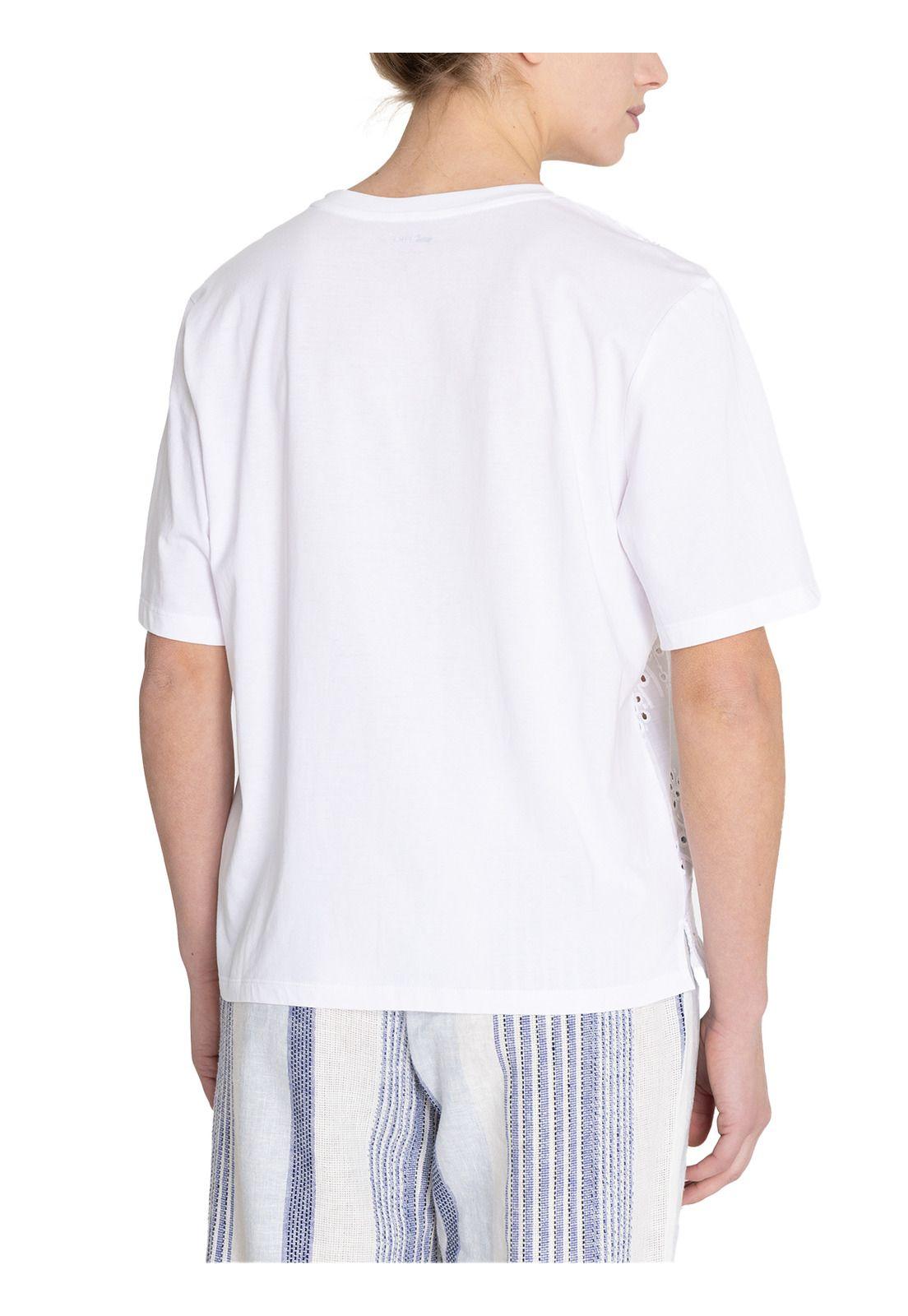 Polera Algodón Orgánico Blanco Lates Mujer -6