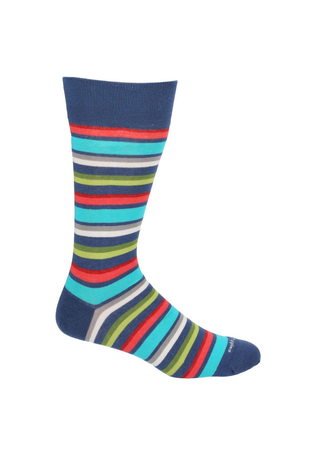 Calcetín Hombre V22H Pack Summer Azul-2