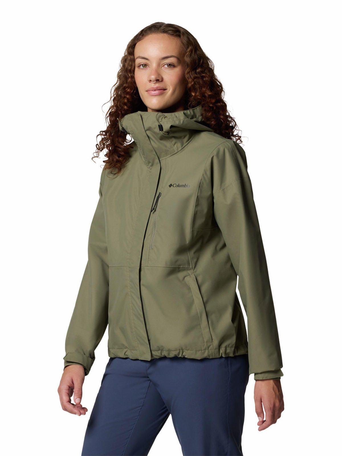 Impermeable Mujer Hikebound II Gris-1