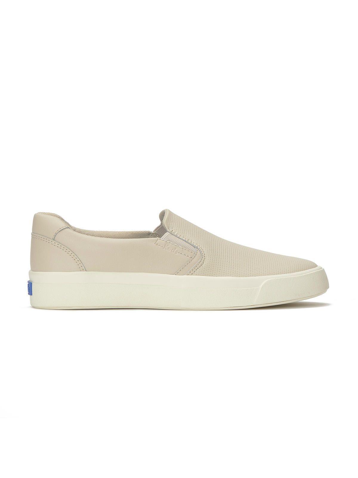Zapatilla Cuero Mujer Pursuit Slip Crema-0