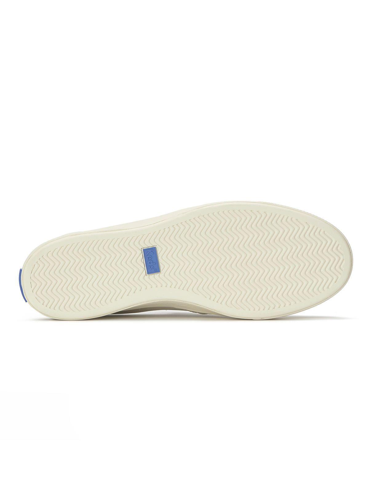 Zapatilla Cuero Mujer Pursuit Slip Crema-5