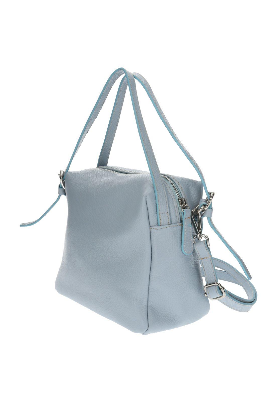 Cartera Bolzano Cross Celeste Mujer-1