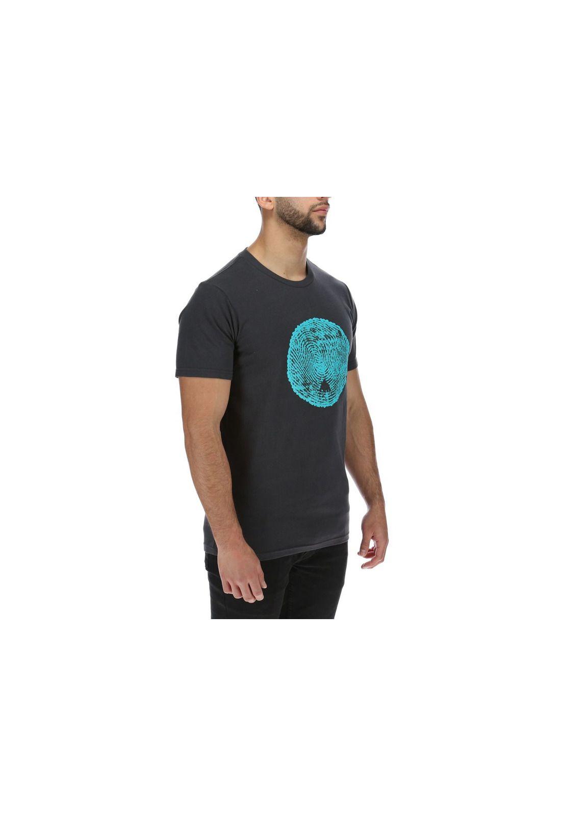 Polera M/C  Hombre Treeboard Grafito-3