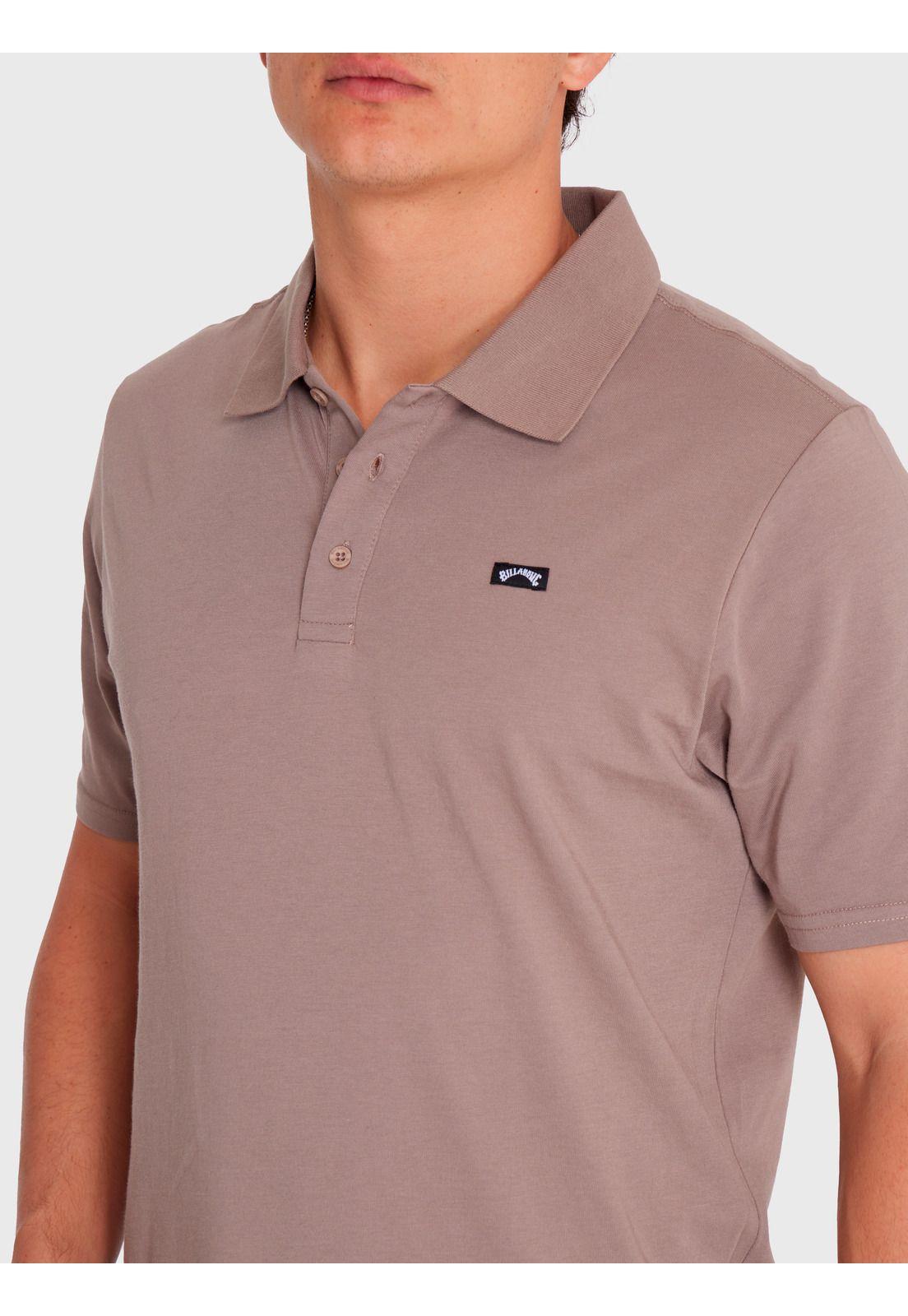 Polera Polo Manga Corta Hombre Classic Café-2
