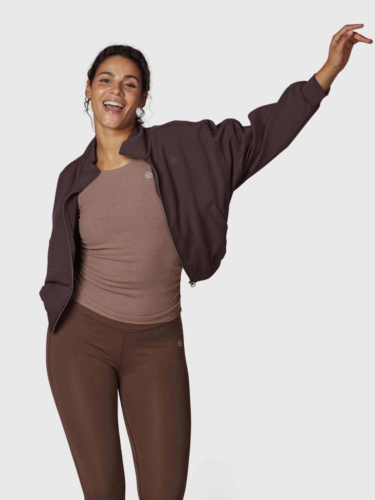 Polerón Modal Aloe Café Oscuro-3