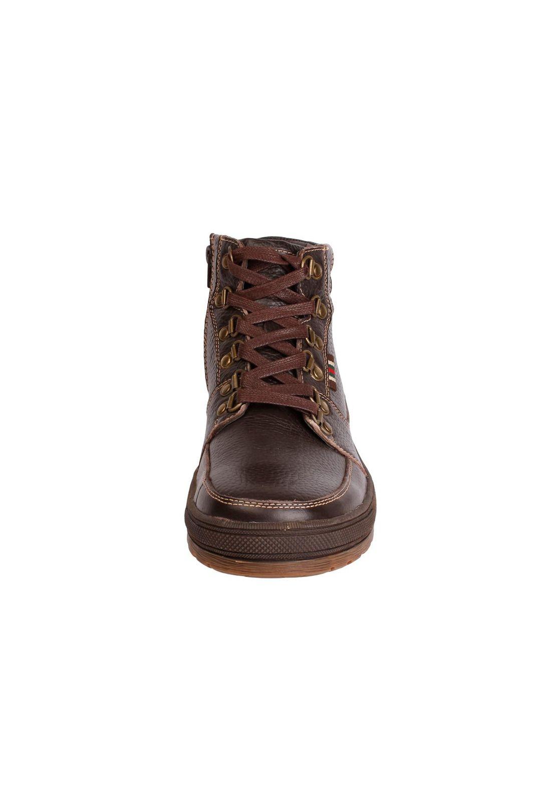 Botin Cuero Duncan Café-3