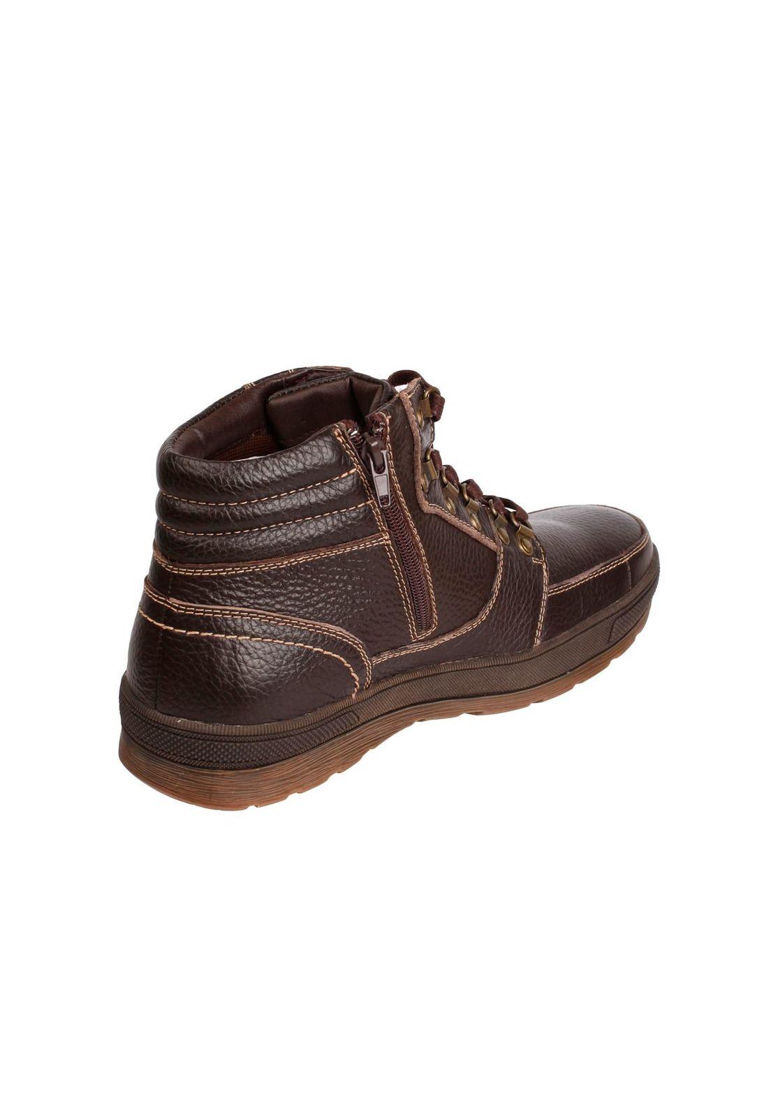 Botin Cuero Duncan Café-4