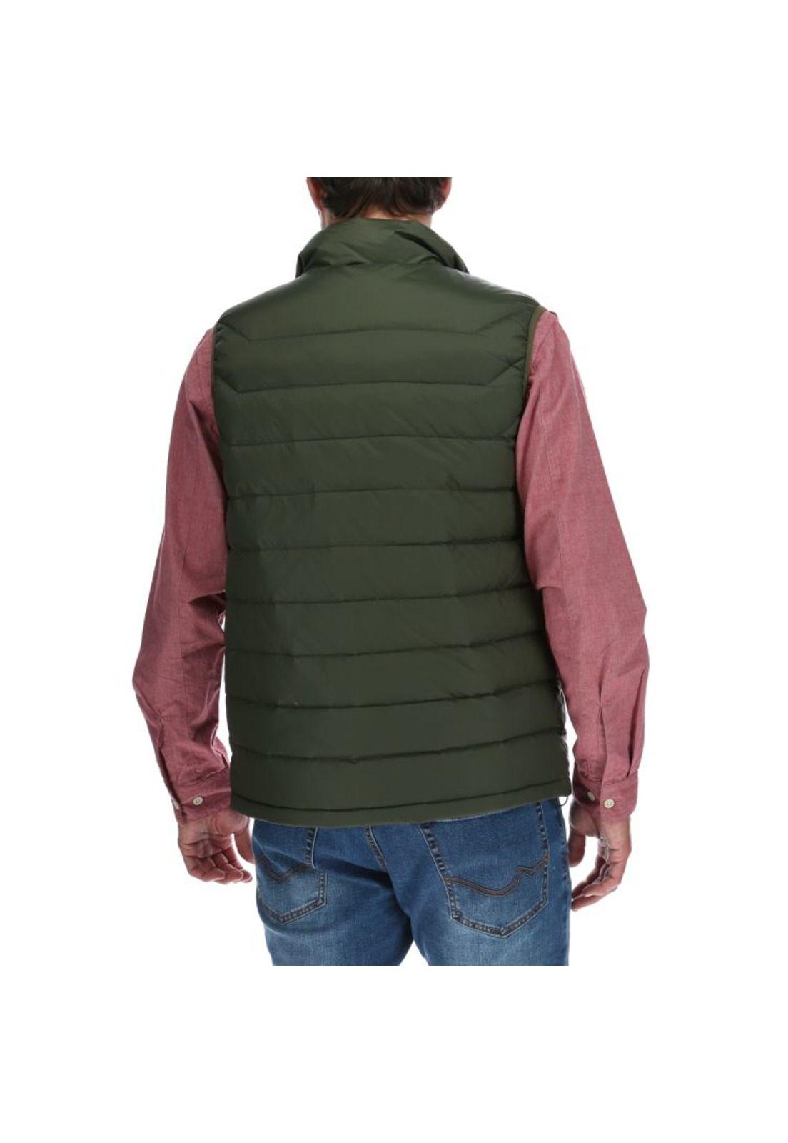 Parka Sm Hombre Brooklyn Down Vest 2 Verde-2