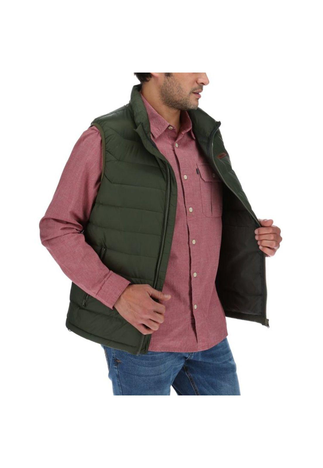 Parka Sm Hombre Brooklyn Down Vest 2 Verde-3