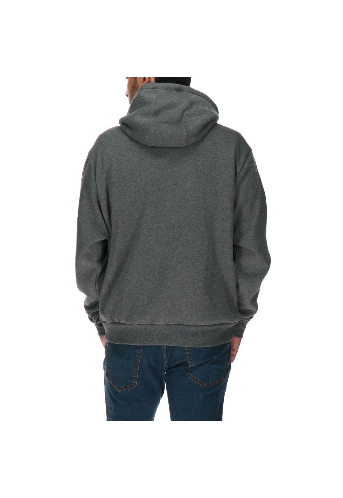 Poleron Essentials Hoodie Gris-2