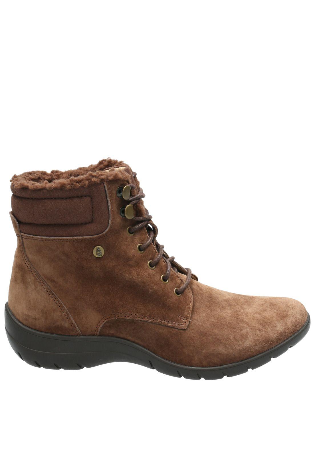 Botin Cuero Mujer Luk Café-1