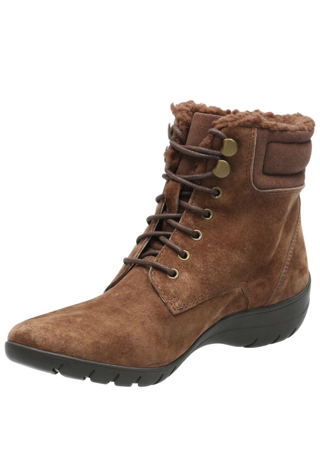 Botin Cuero Mujer Luk Café-4