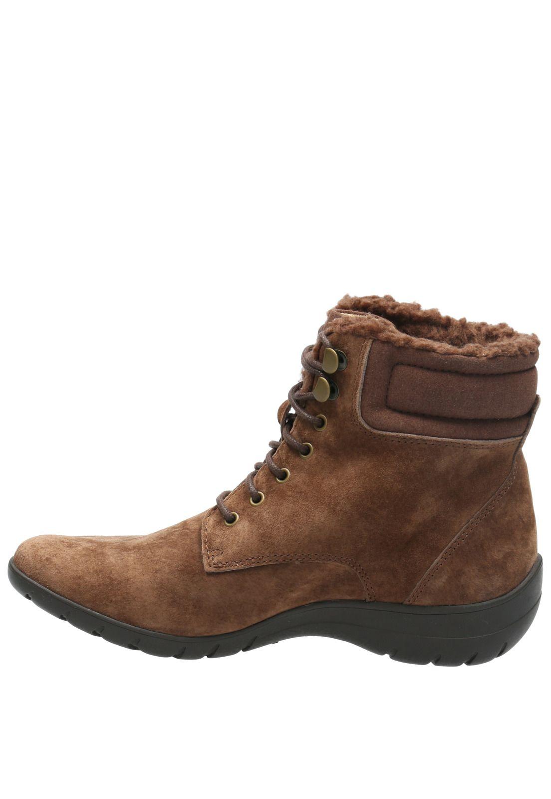 Botin Cuero Mujer Luk Café-5
