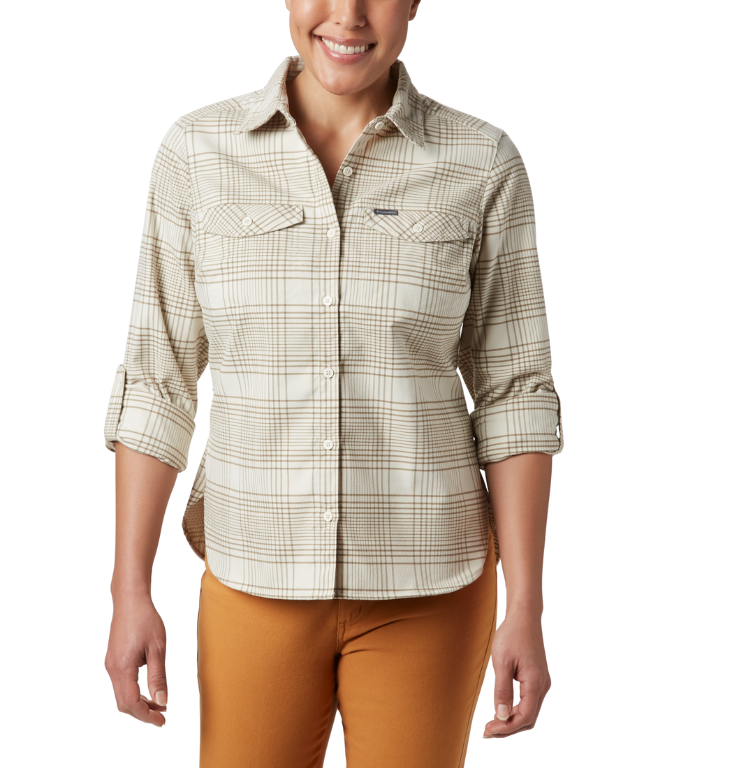 Camisa Silver Ridge™ Flannel Beige-0