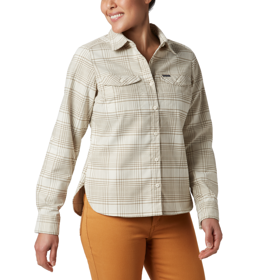 Camisa Silver Ridge™ Flannel Beige-2