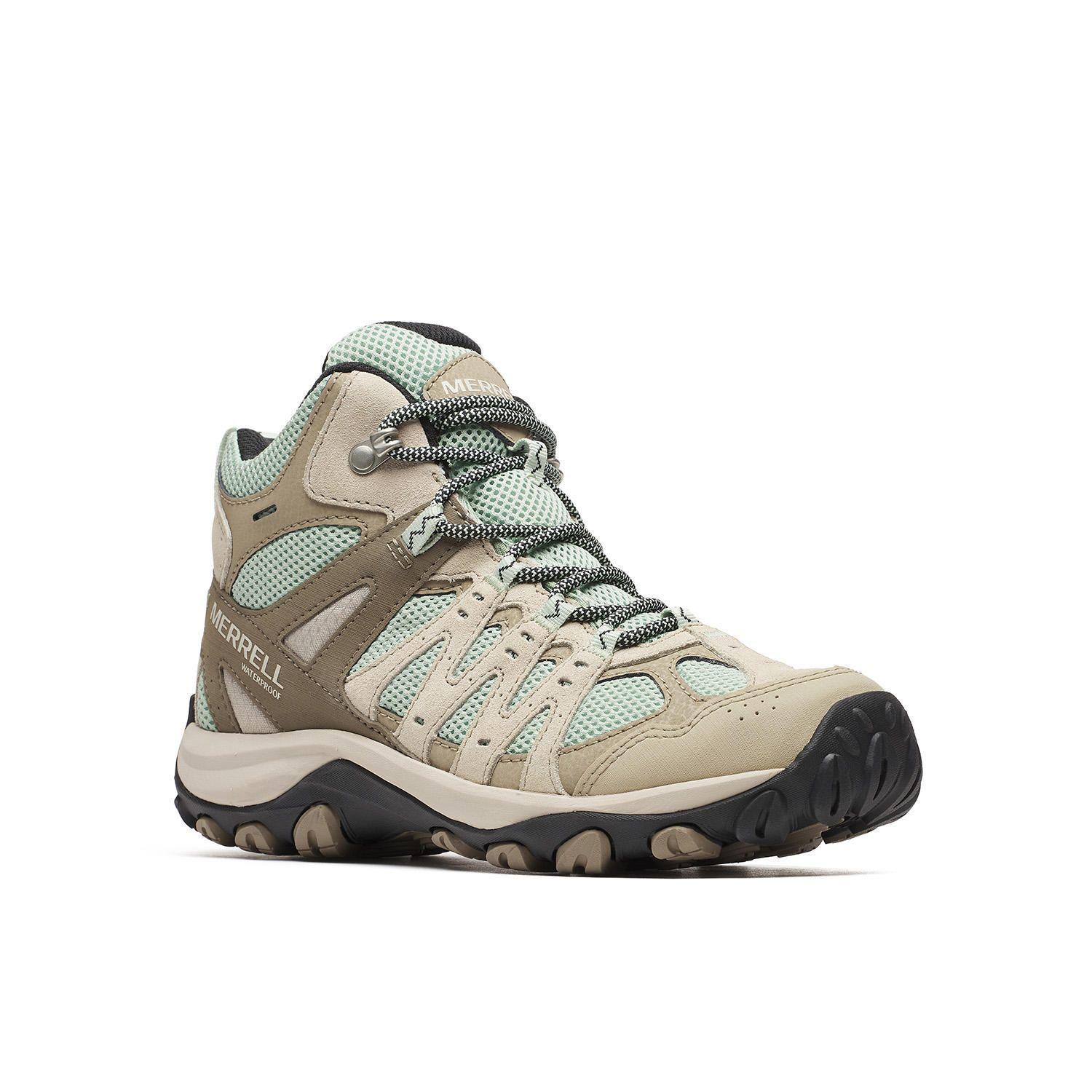 Botin Mujer Accentor 3 Mid Waterproof Café Claro-3