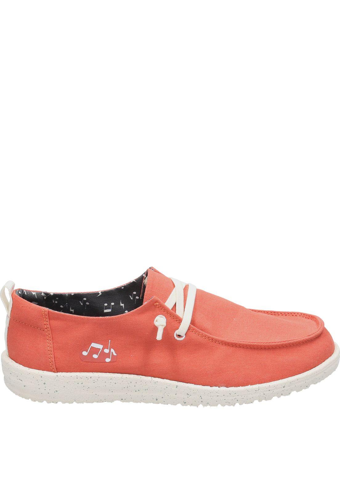 Zapatilla Mujer Mila Rock Rojo-1