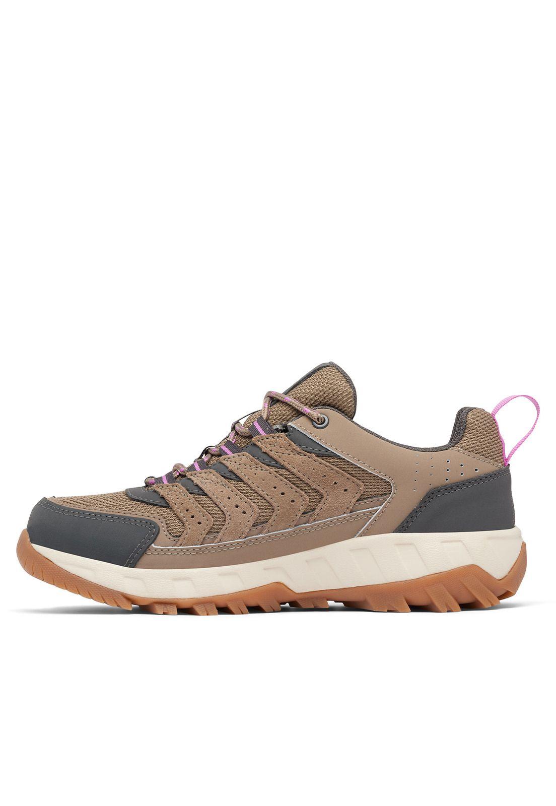 Zapatilla Mujer Strata Trail Low Wp Café-4
