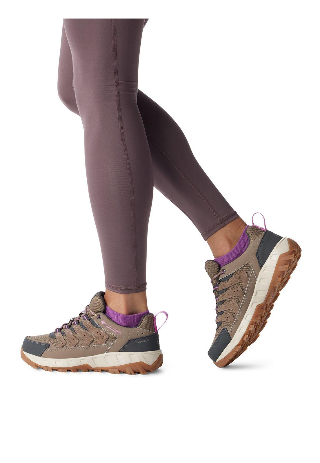 Zapatilla Mujer Strata Trail Low Wp Café-9