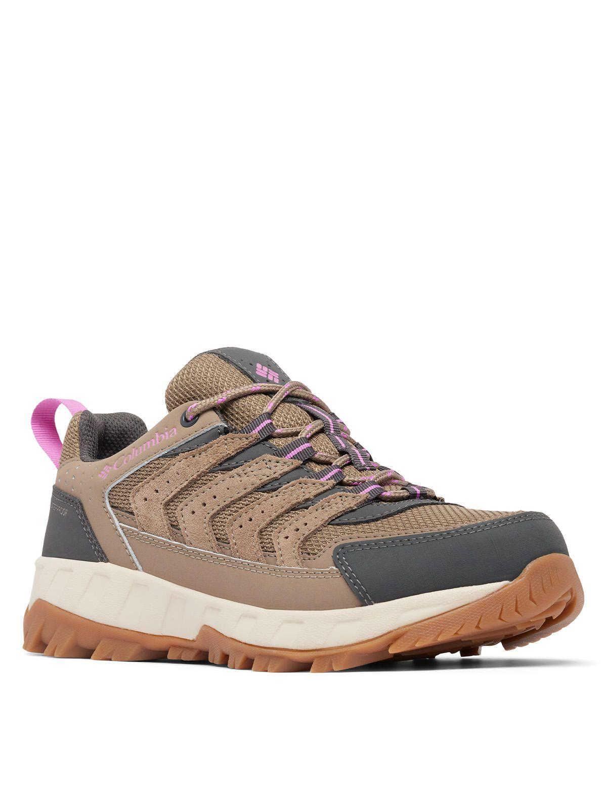 Zapatilla Mujer Strata Trail Low Wp Café-0