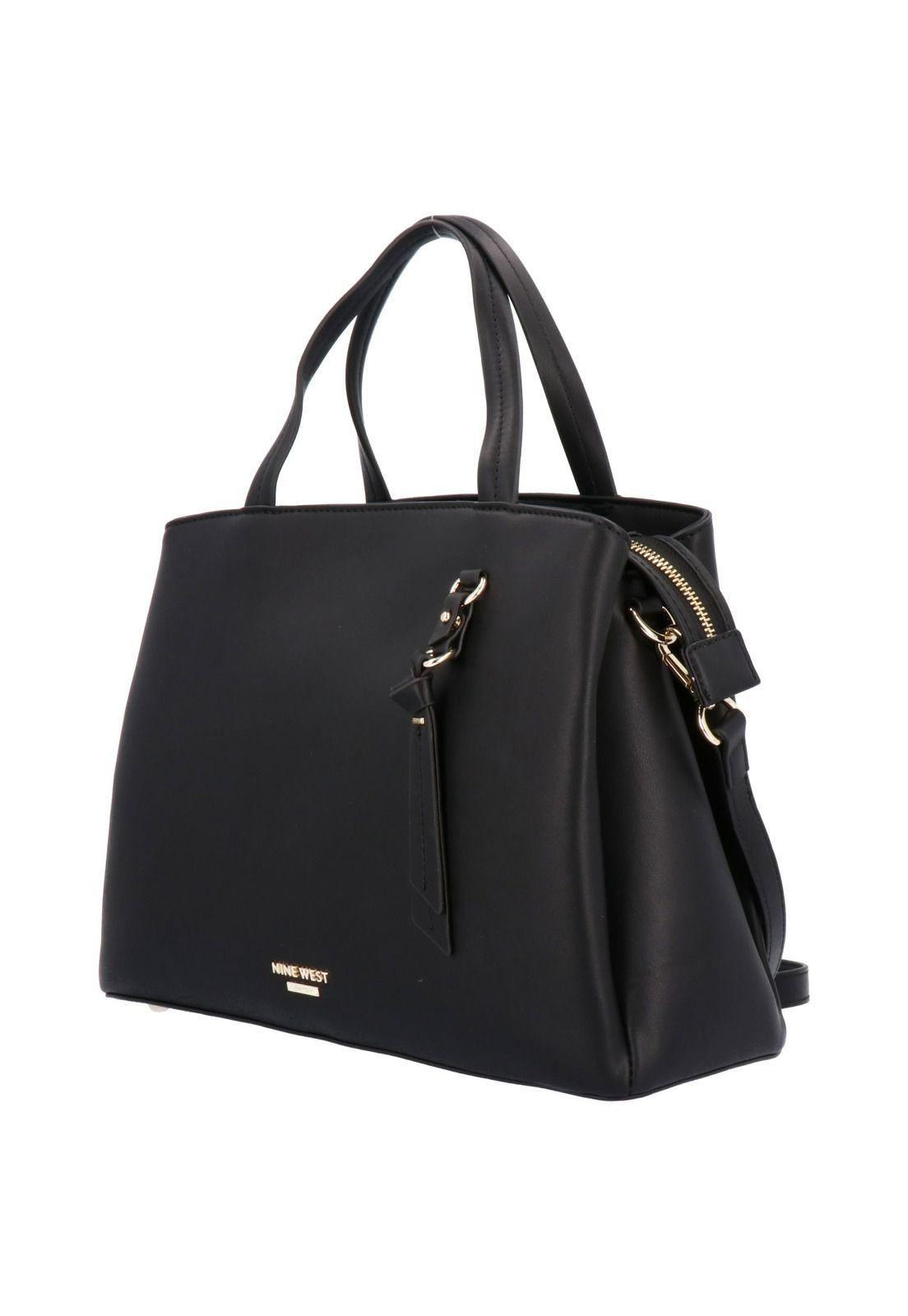 Cartera Knotted Up Negro-1