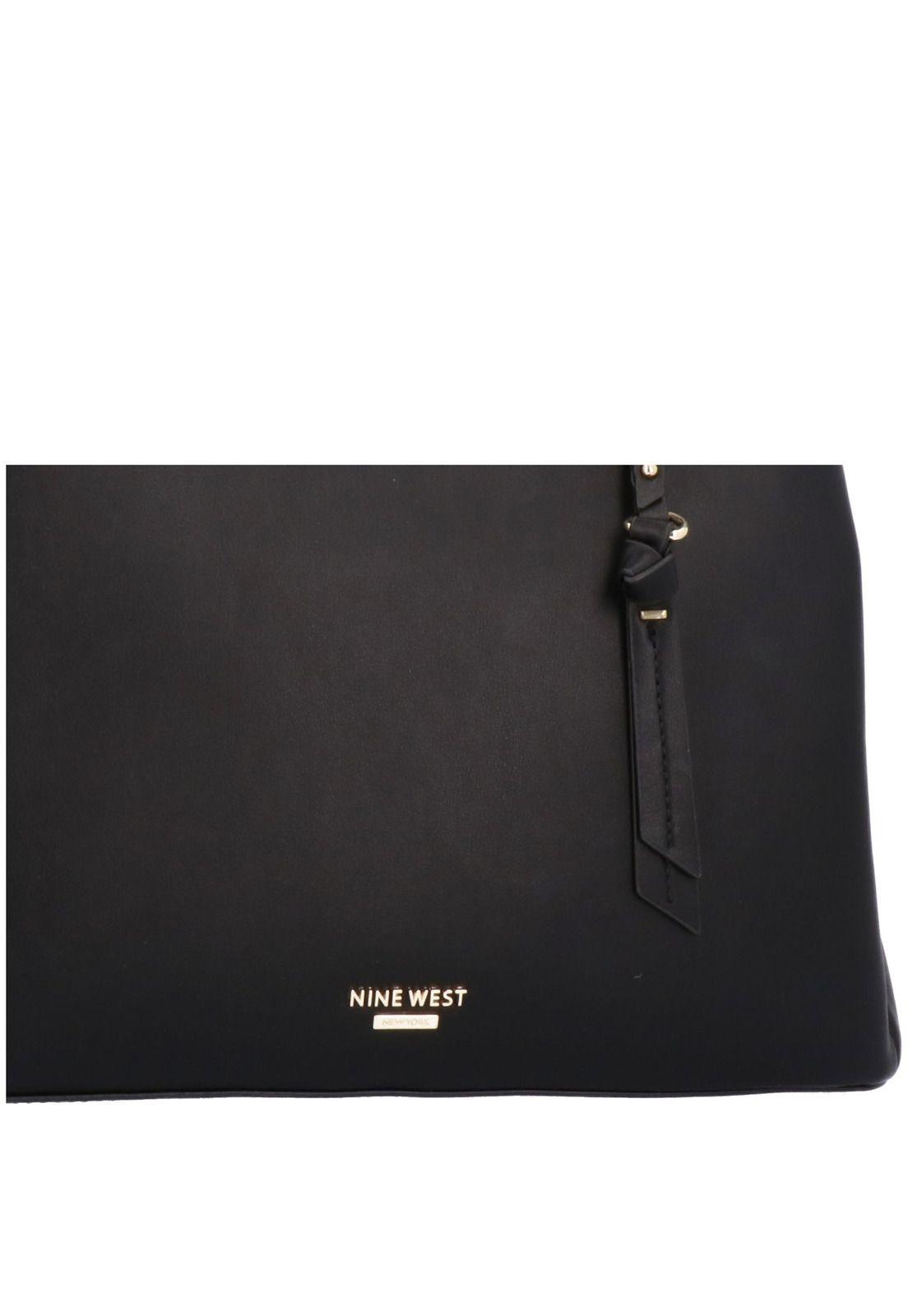 Cartera Knotted Up Negro-3
