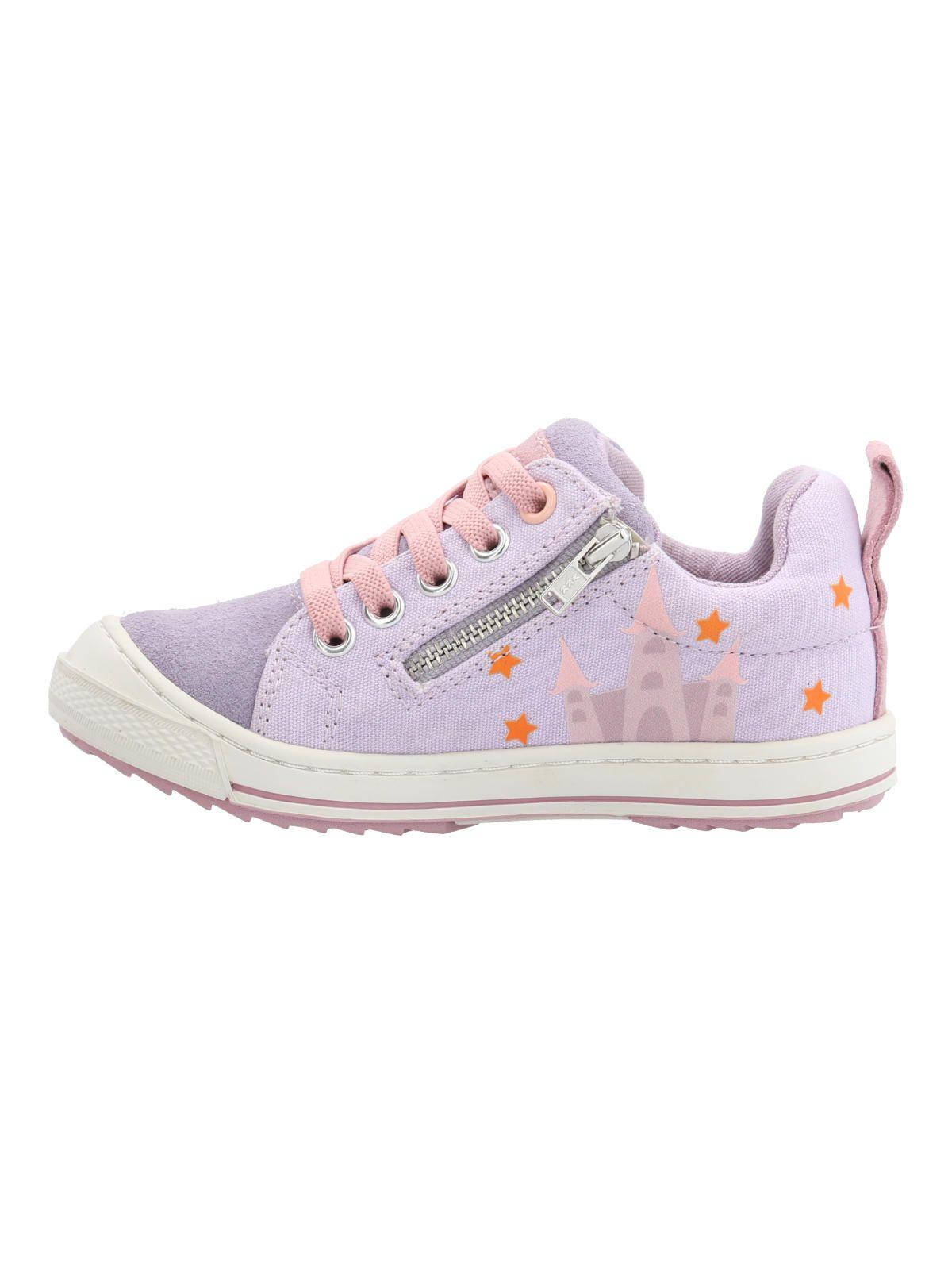 Zapatilla Cuero Go Wild  Niña Morado-5