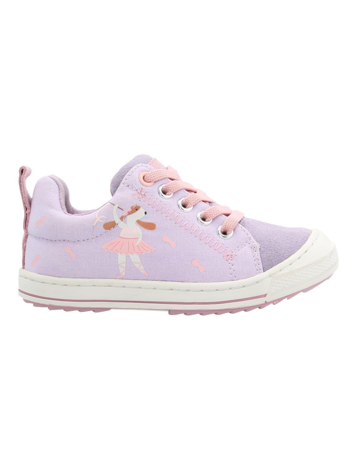 Zapatilla Cuero Go Wild  Niña Morado-0