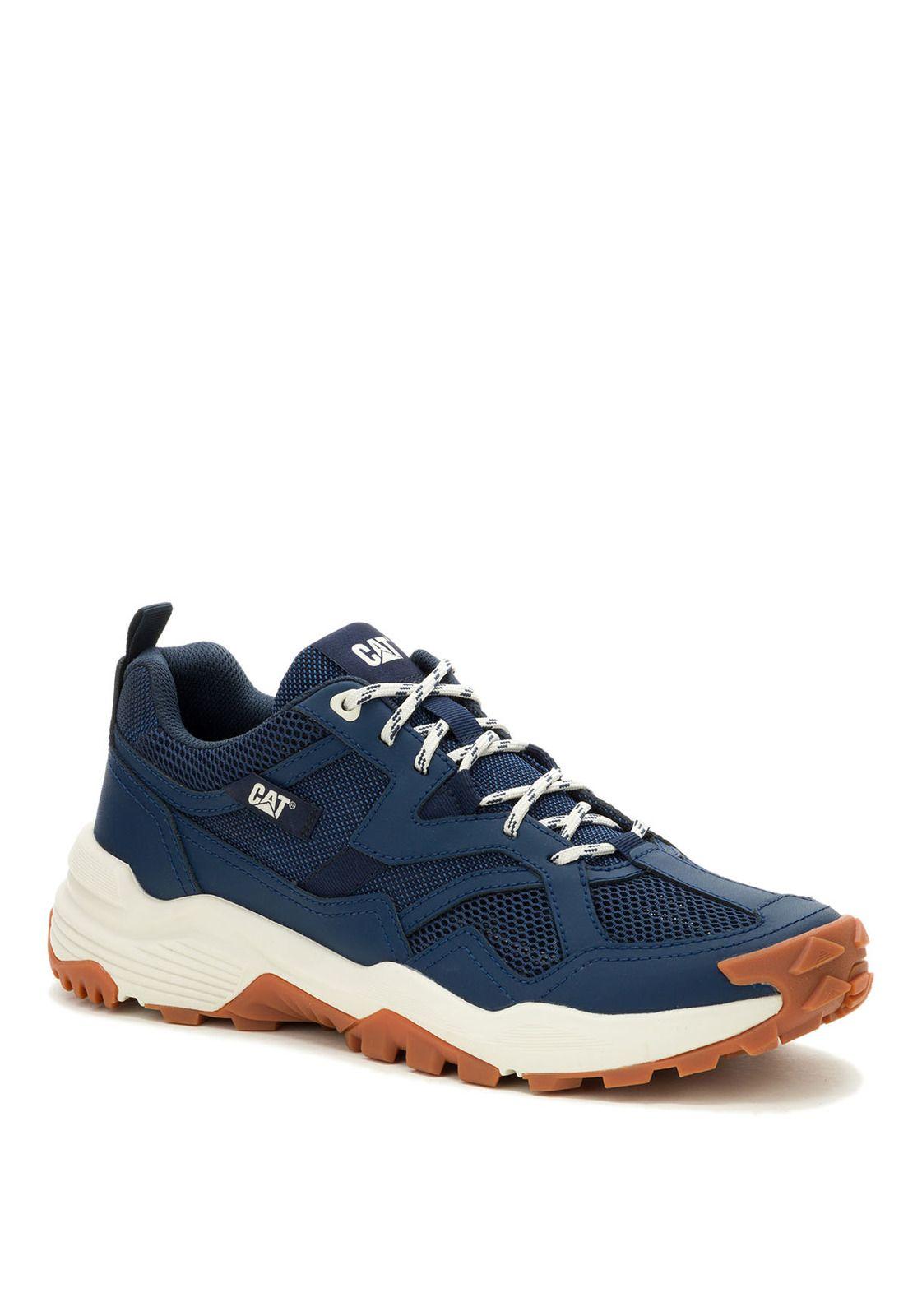 Zapatilla Hombre Grapple Leather Mesh Azul-0