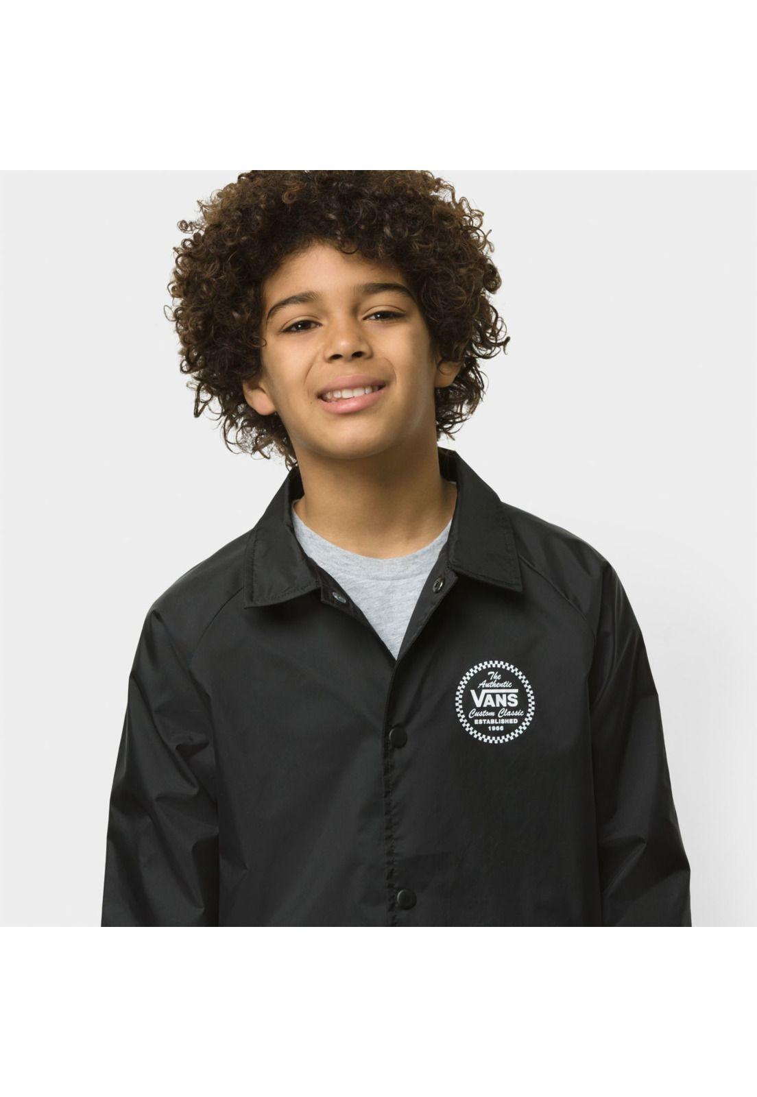 Chaqueta Torrey Ii Boys Negro Niño-1