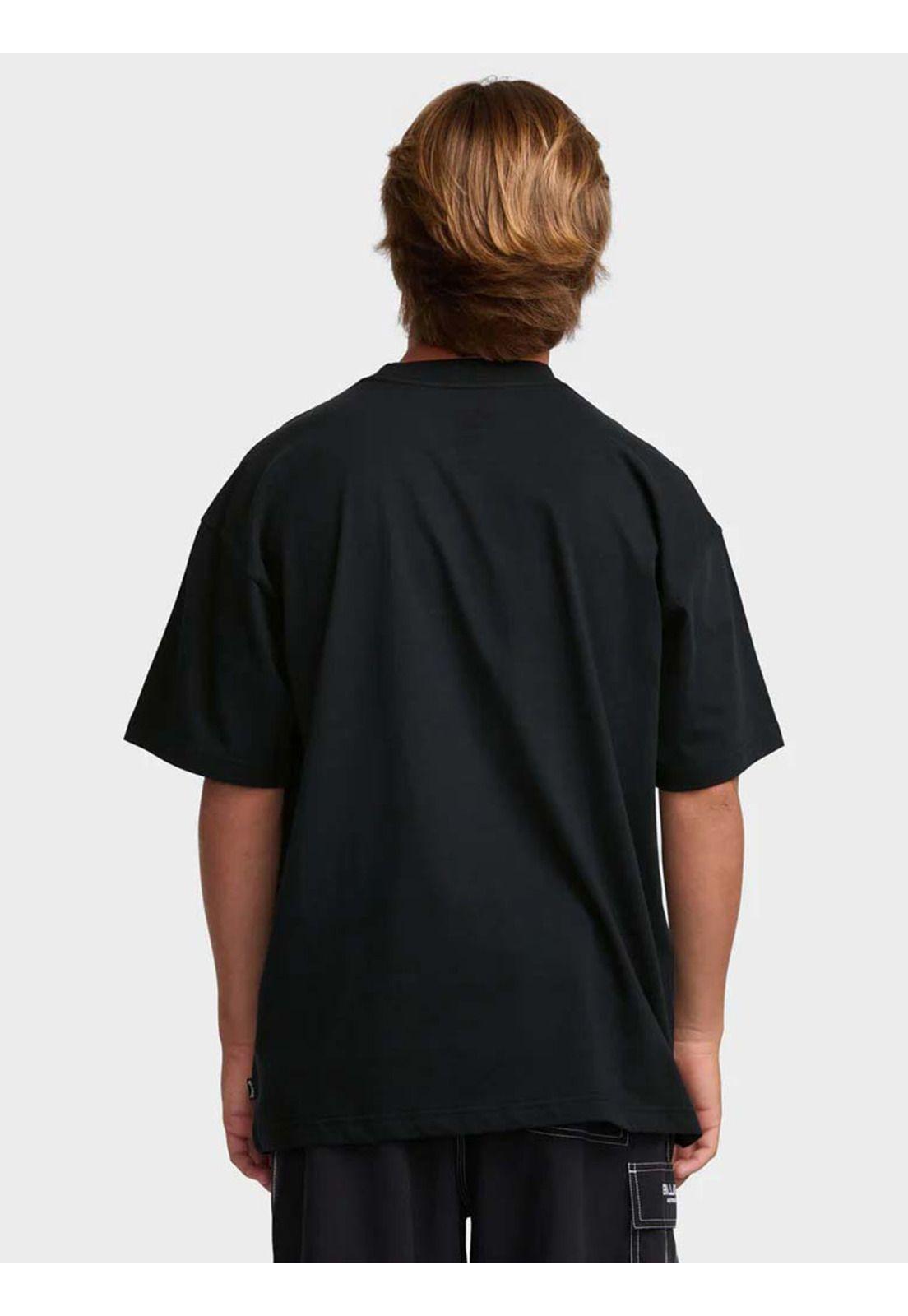 Polera Manga Corta Hombre Bong Og Negro Billabong-3