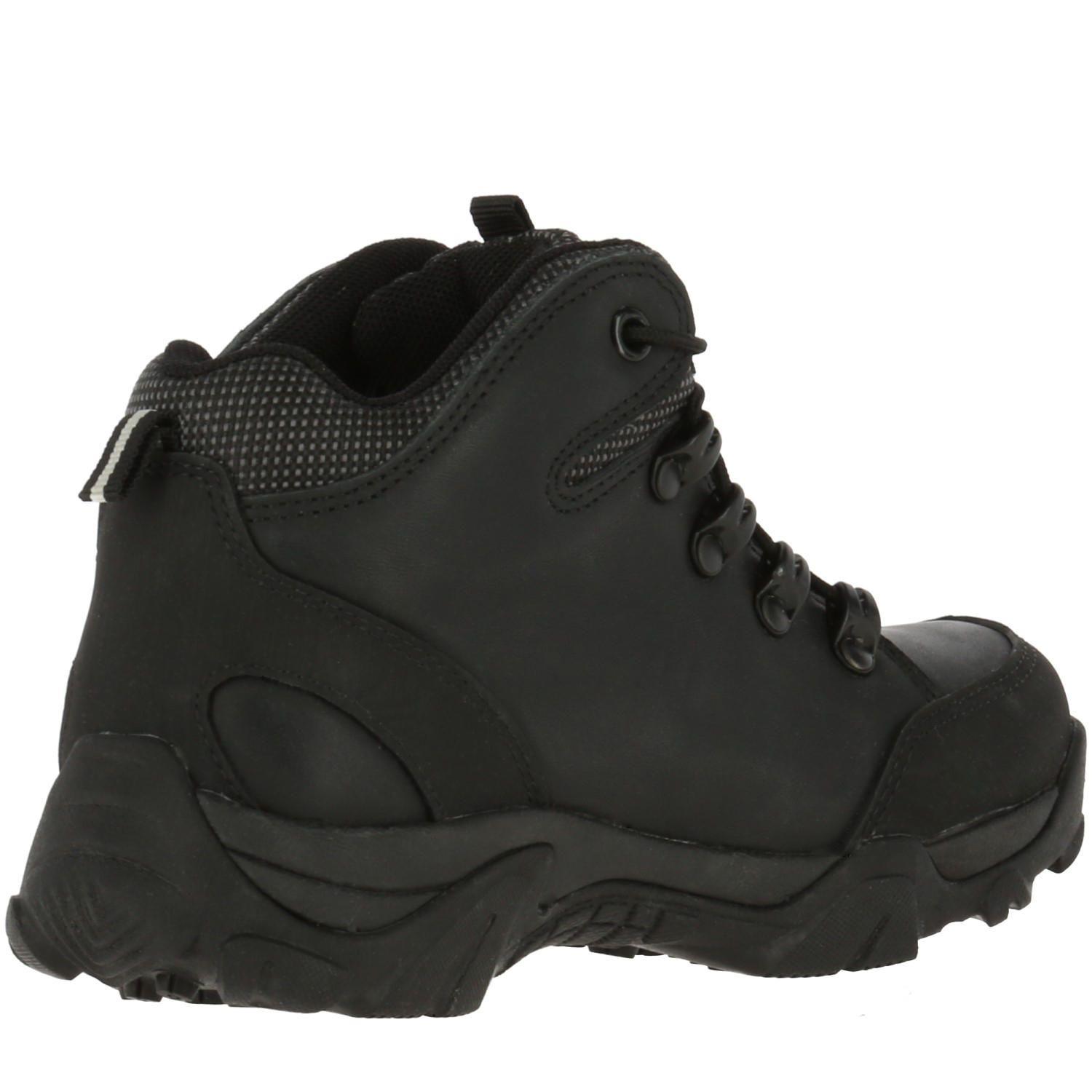 Botín Unisex Cuero/Poliéster Tornado Negro-4