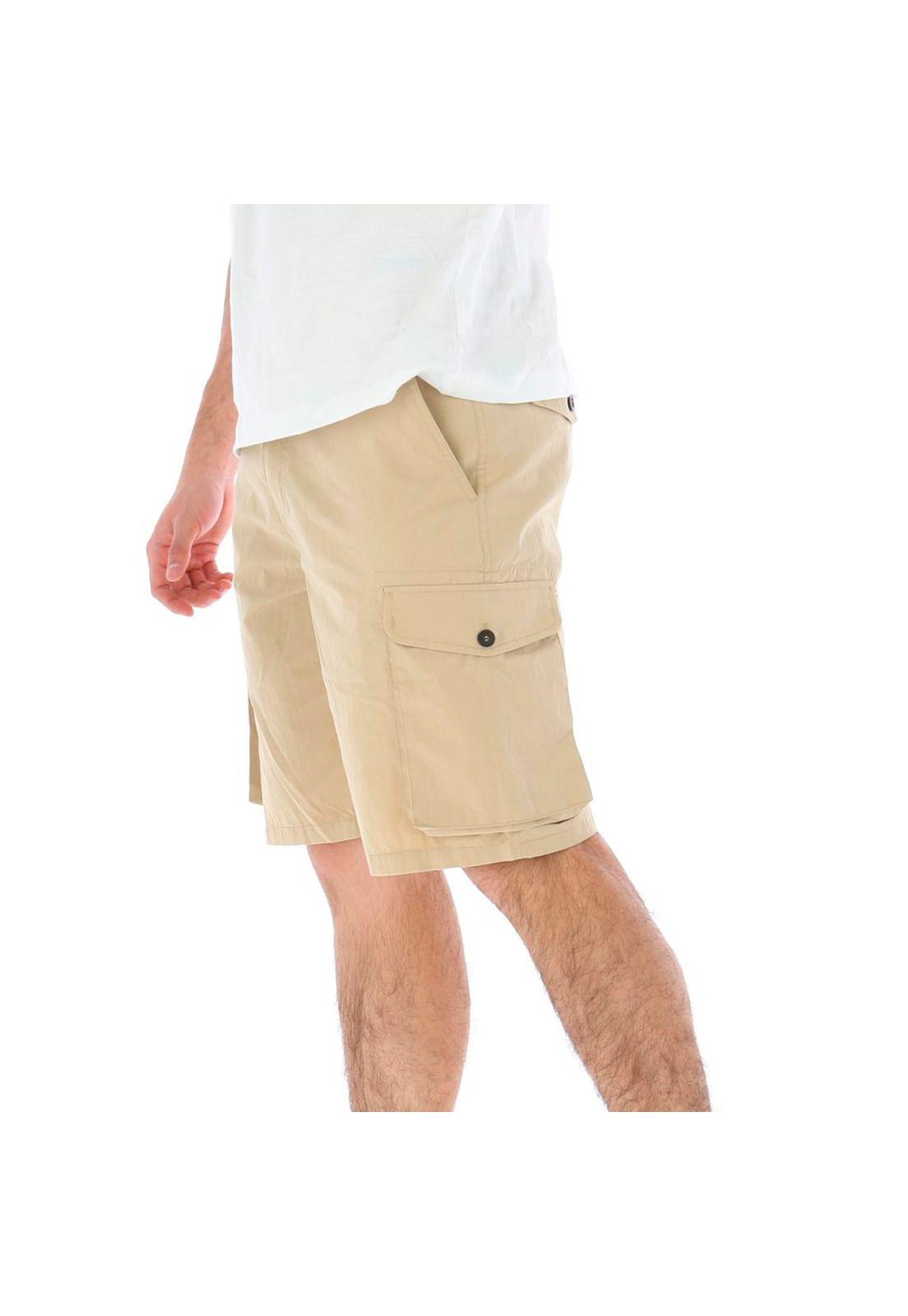 SHORT HOMBRE CARGO SHORT LIGHT BEIGE-1