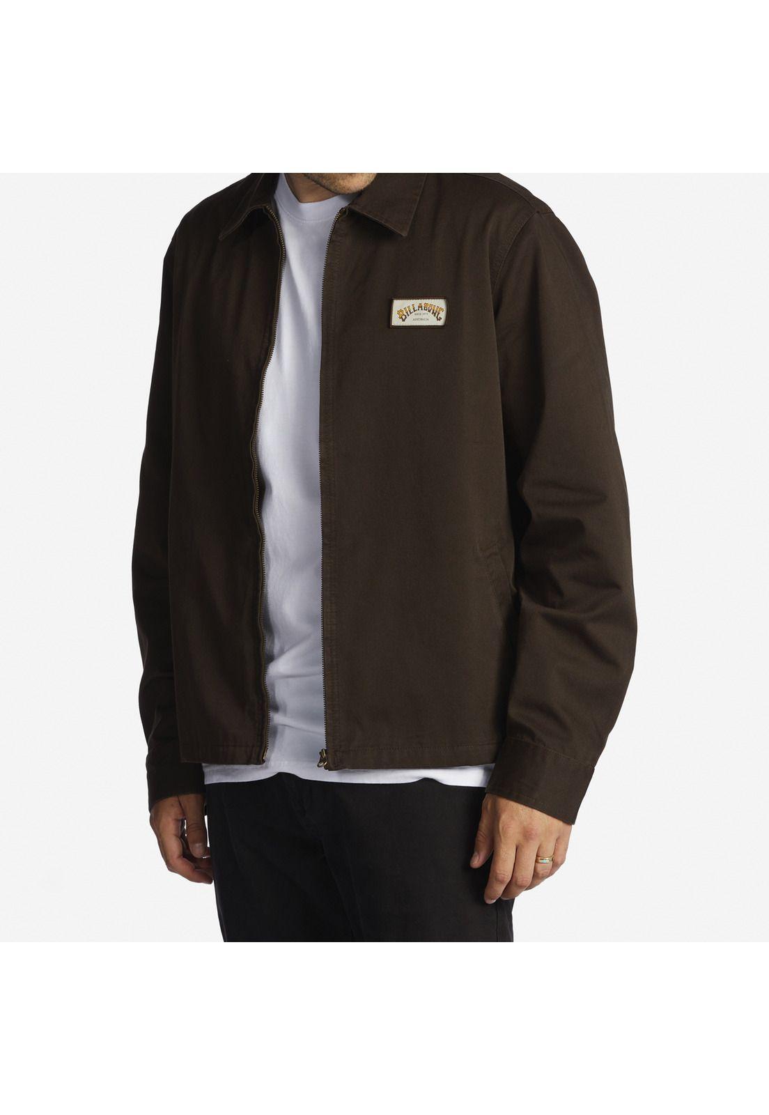 Chaqueta Hombre Station Jckt Café Oscuro-4