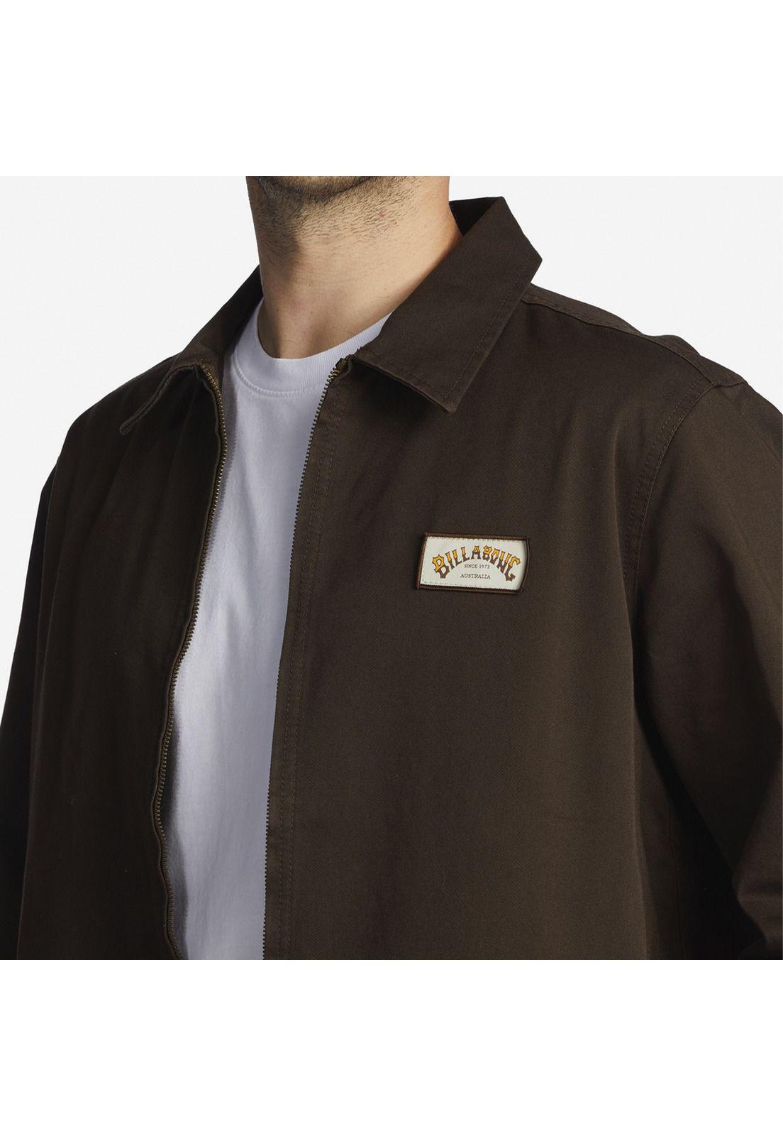 Chaqueta Hombre Station Jckt Café Oscuro-5