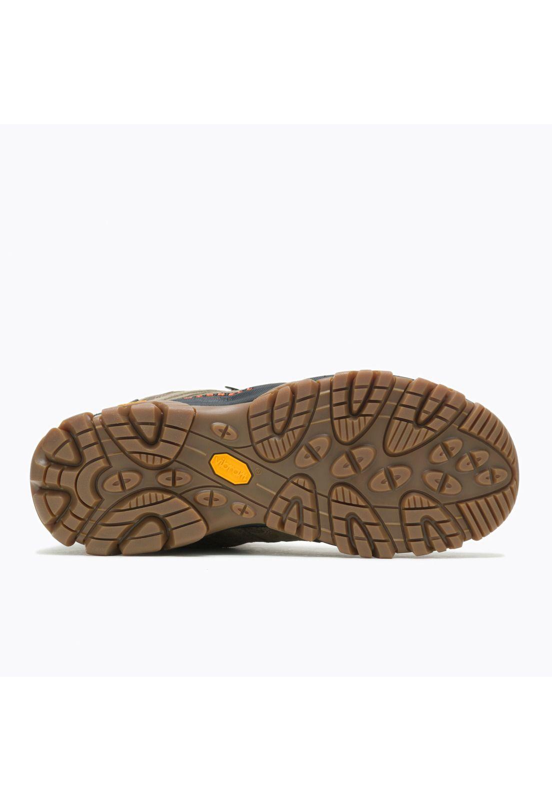 Botín impermeable Hombre Moab 3 Mid WP Oliva-6
