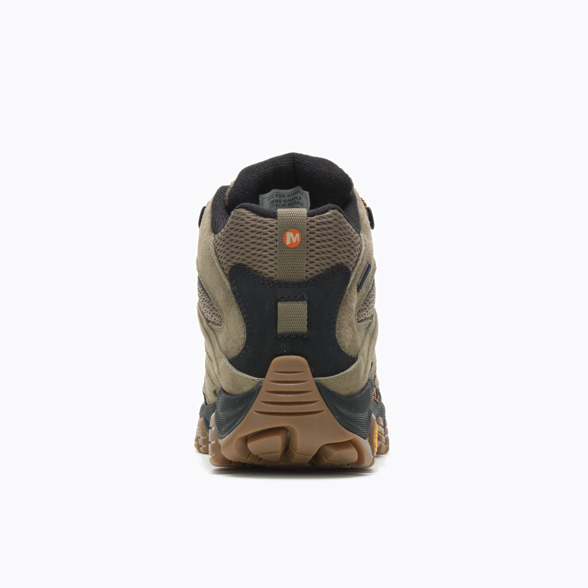 Botín impermeable Hombre Moab 3 Mid WP Oliva-4