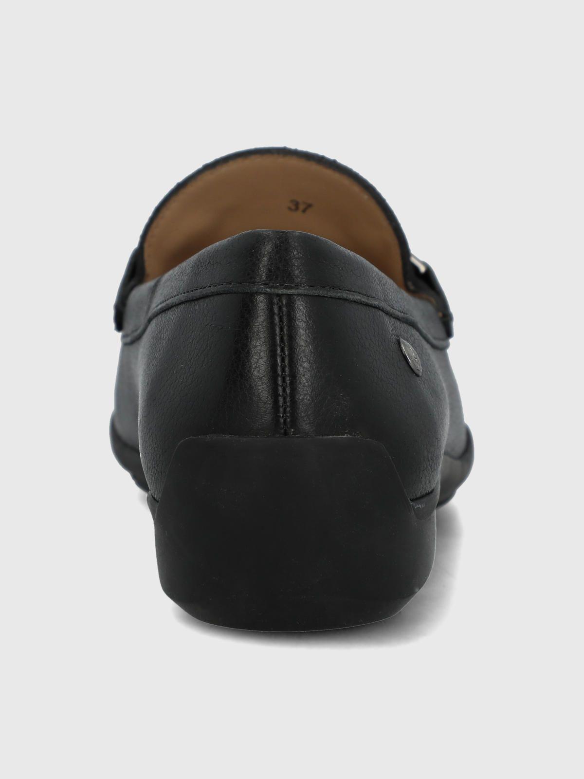 Mocasín Cuero Natalia Negro Mujer-6