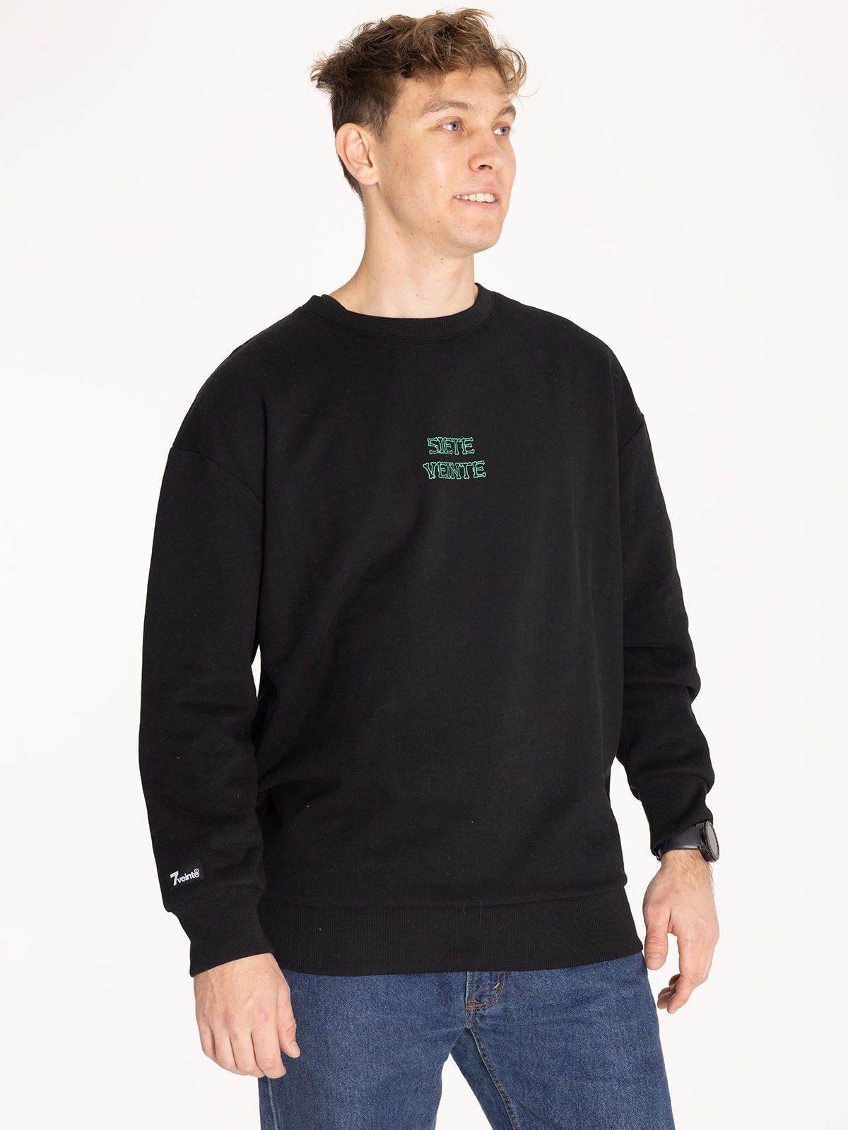 Polerón Hombre 7Bones Negro-0