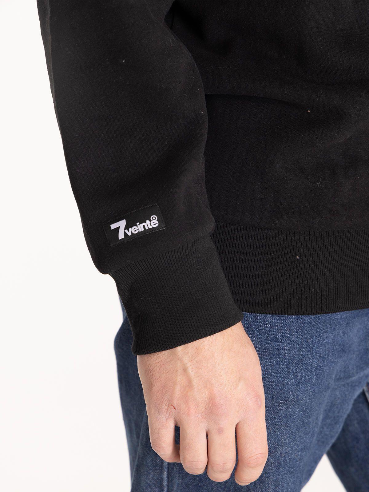 Polerón Hombre 7Bones Negro-4