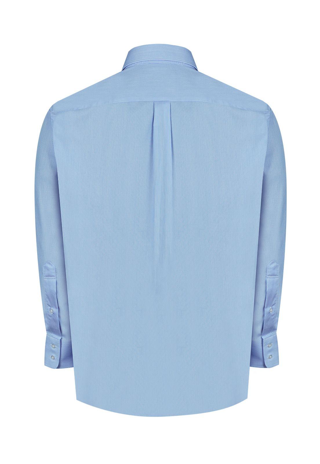 Camisa Easyiron Hombre Azul-3