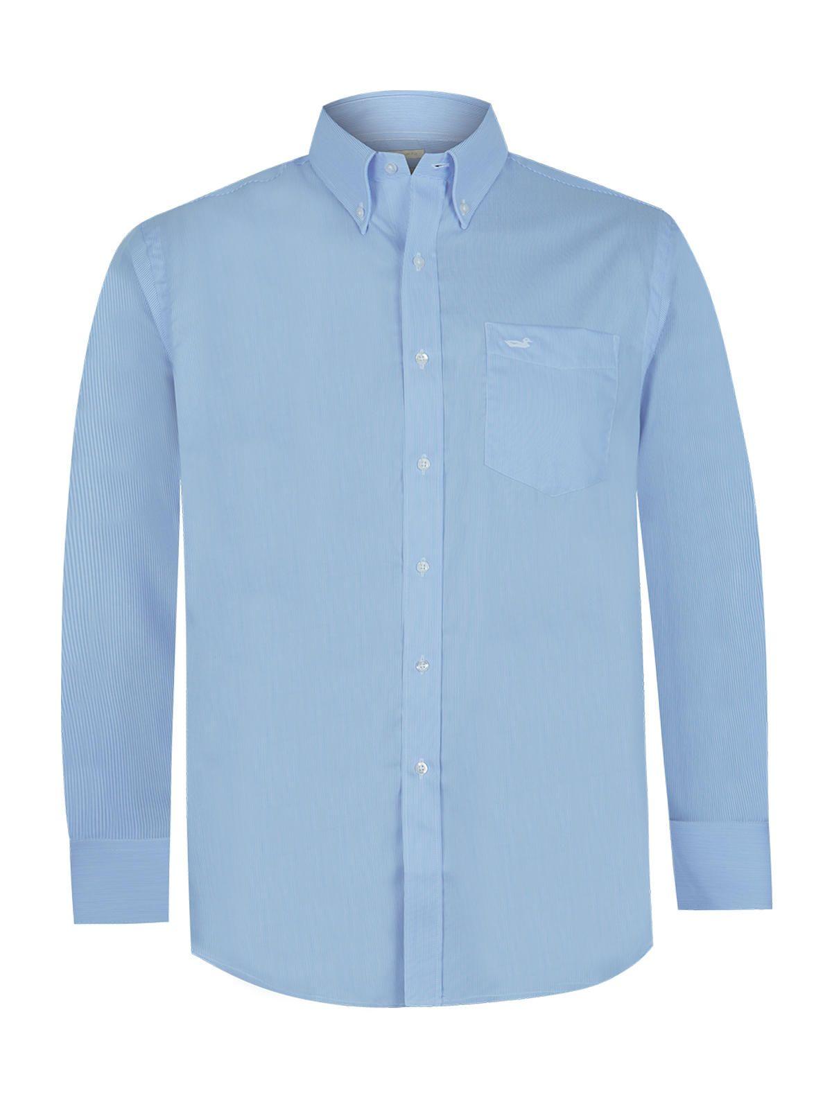 Camisa Easyiron Hombre Azul-1