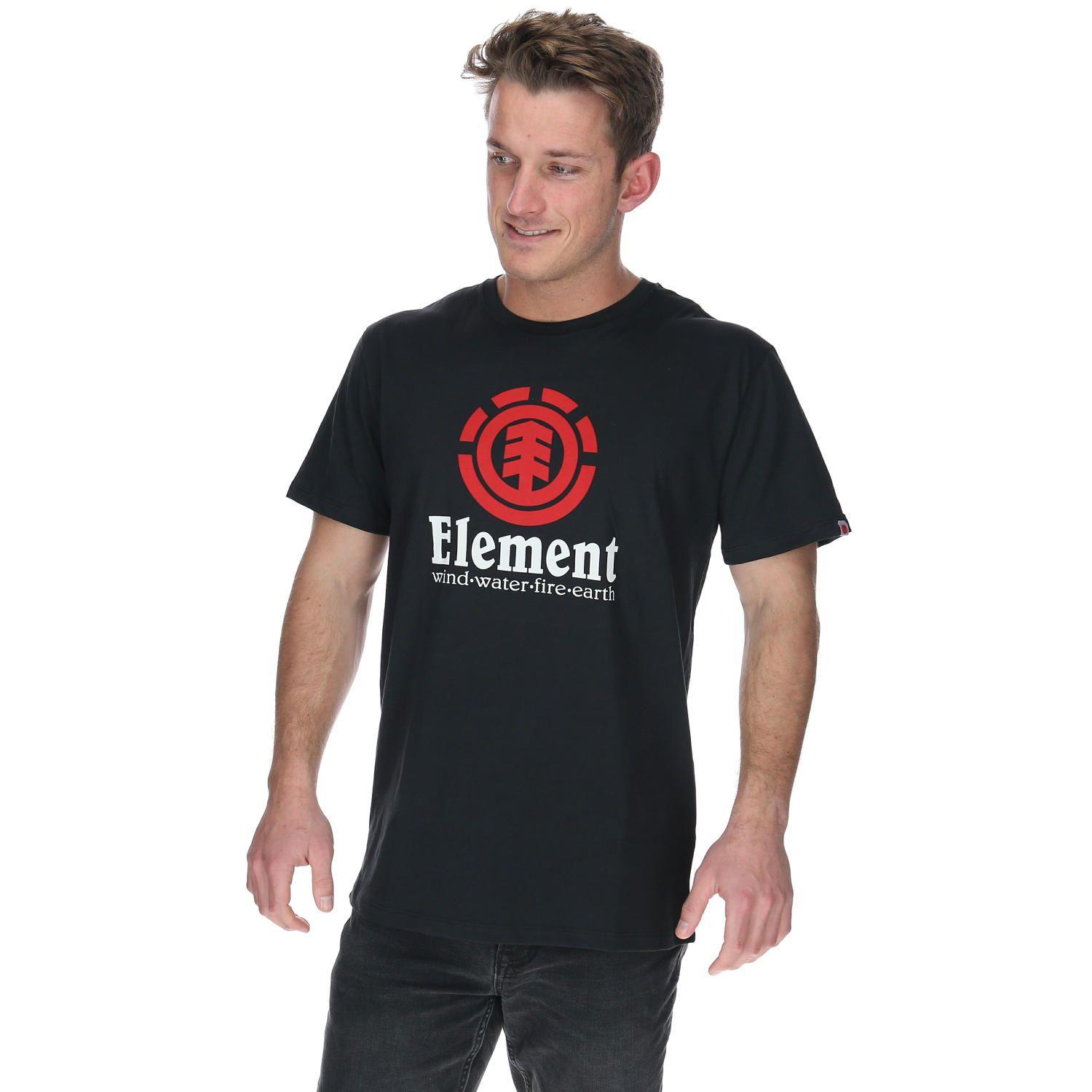 Polera M/C Hombre Vertical Ss Polera Negro-0